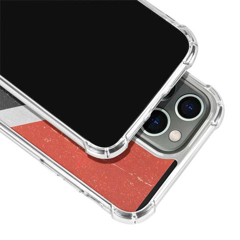 Trinidad and Tobagao Flag Distressed iPhone 14 Pro Clear Case